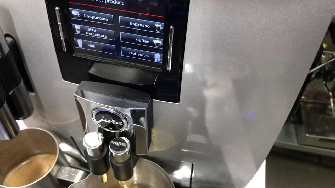 Locating leak on Jura J90 Espresso Machine YouTube