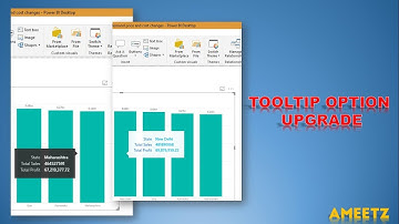 Latest update of ToolTip Option in PowerBI