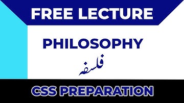 Philosophy Demo Lecture | CSS Preparation | CSS Club