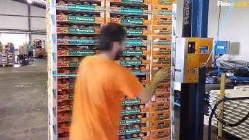 2800 Strapping machine working in Greece