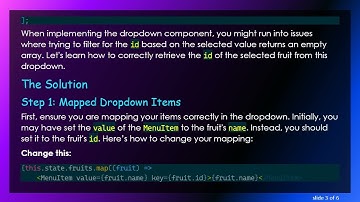 How to Get the ID of a Selected Item in ReactJS
