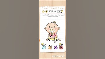 Brain Test Level 191 Walkthrough