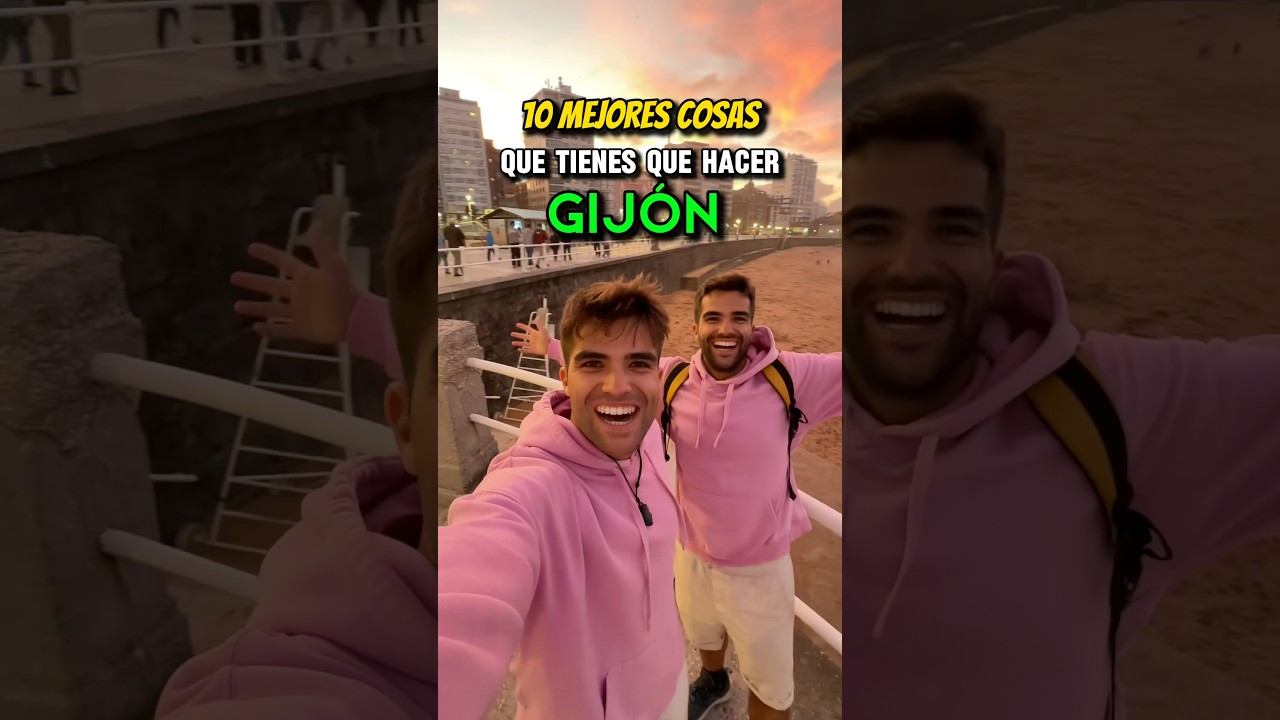Que ver y que hacer en Gijón ❤️🍾 #asturias  #viajes #gijón #españa