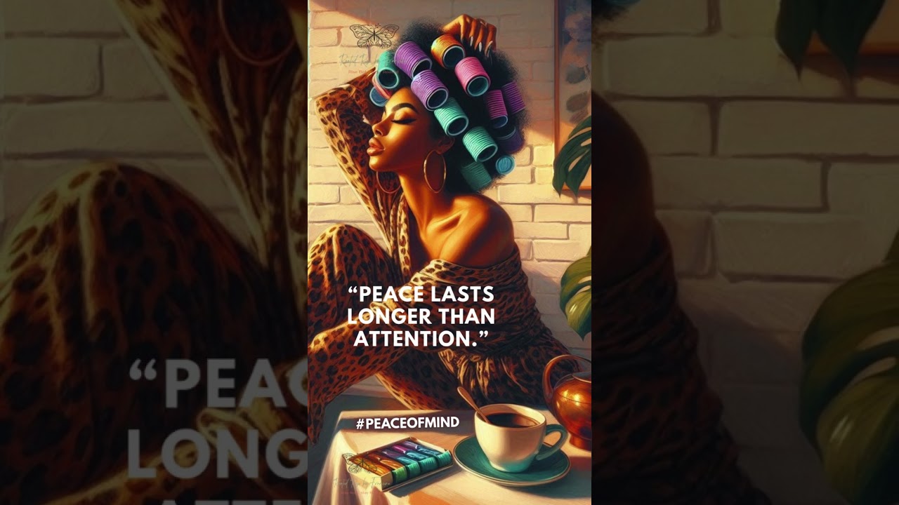 Choose Peace Over Attention ✨ 