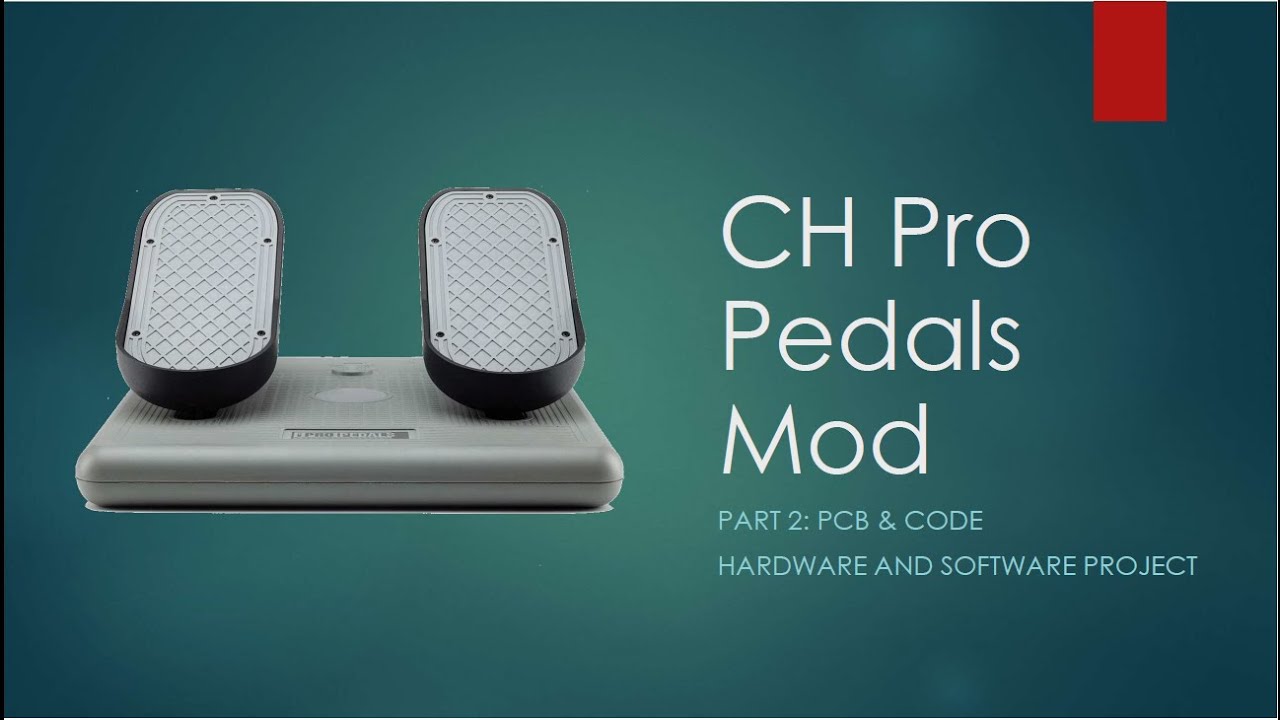 CH Pro Pedals Mod (Hardware and software) - YouTube