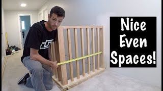 How to get EVENLY SPACED Spindles!