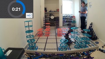 VEX IQ 97300J 2020-2021 Rise Above Robot 242 Points Driver Skills Match