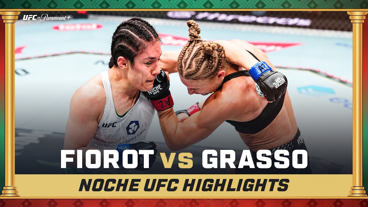 UNANIMOUS DEC 😤 | Manon Fiorot vs. Alexa Grasso | Noche UFC Mini Fight Highlights