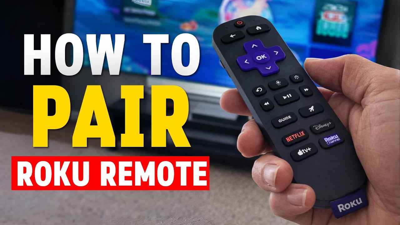 How to Pair Roku Remote (Fix Not Responding) - YouTube
