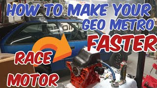 How to Make YOUR Geo Metro FASTER: Building a High Compression Turbo Performance Geo Metro Engine