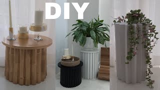 4 amazing  Ideas for Making a Table with Plastic Buckets/ DIY idea