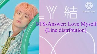 BTS-Answer: Love Myself (Line distribution)