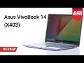 Asus VivoBook 14 X403FAC youtube review thumbnail