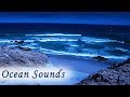 Sleep with ocean sounds at night  no music  relaxing rolling waves for sleeping