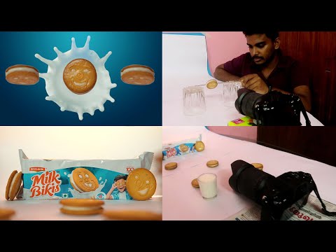 I made a Biscuit Commercial at home | Milk Bikis ad