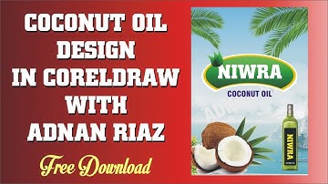 how to make beautiful label design using by coreldraw with adnan riaz