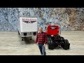 DCP Fallen Flag Red Star Express Ford 9000 with Dry Van Trailer Product Review