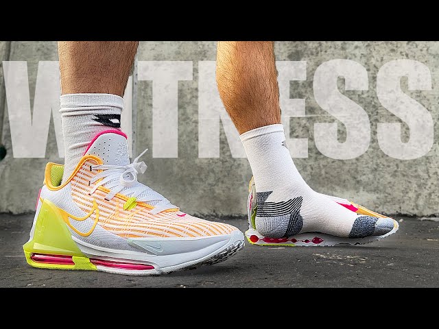 white lebron james shoes