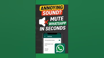 ✅ Turn Off WhatsApp Notification Sound on Android (2025 Guide) 🔇