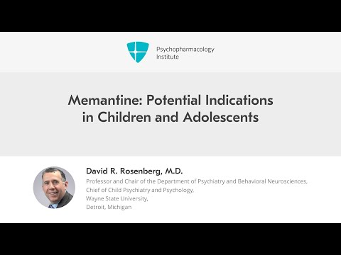 Memantine: Potential Indications in Children and Adolescents