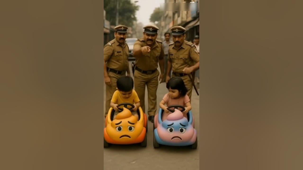 potti car ko Police ne pakada😂 ~ mini wood toy - woodworking art skill / wood / hand crafts/ #shorts