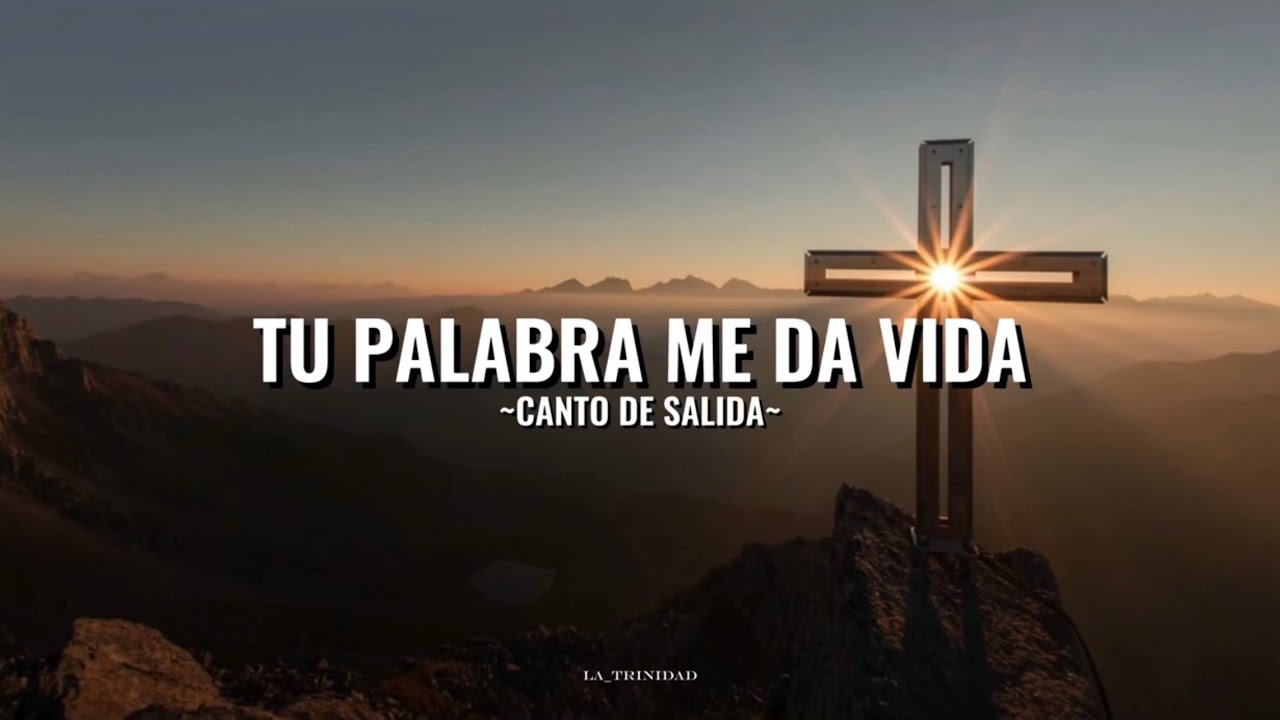Tu palabra me da vida | salida | letra y acordes (COVER) - YouTube