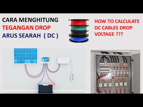 Cara Menghitung Tegangan Drop Kabel DC