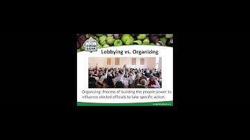 Community Organizing 101 Webinar