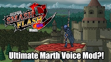 SSF2 Modding - Marth but he has his Ultimate voice.