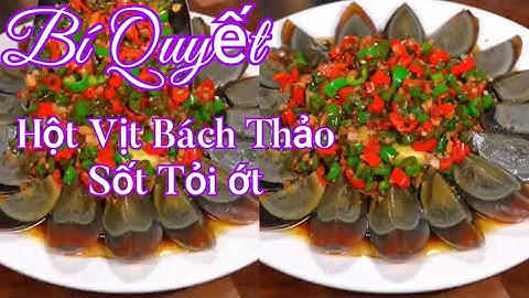 Hướng dẫn làm hột vịt bắc thảo Informational, Transactional