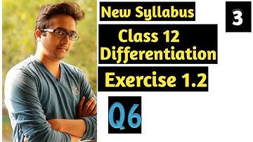 Class 12 new syllabus differentiation Exercise 1.2 | HSC Maharashtra board syllabus 2020-21