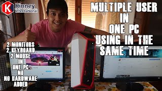 Multiple User Setup in One PC | No Hardware Added