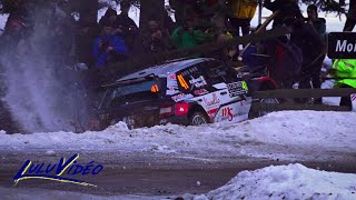 Day 2 WRC Rallye Monte-Carlo 2024 - Actions | Lulu Vidéo [HD]