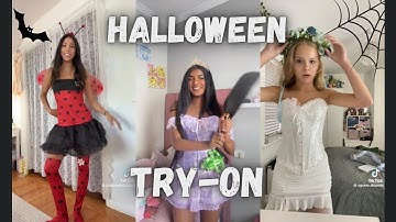 Halloween Try-On Haul - TikTok Compilation 🕸️🎃
