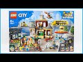 Lego City 60271 Main Square Speed Build Review