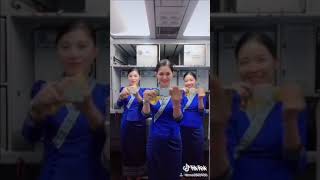 Lao Airplan girl