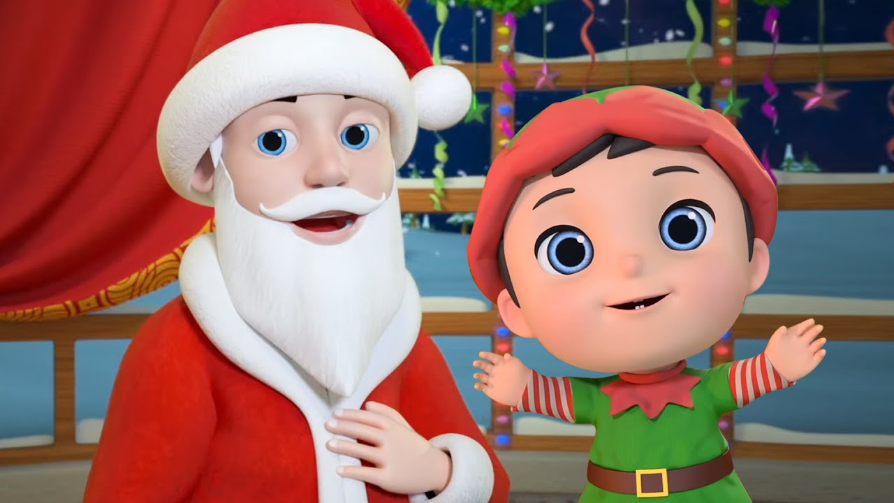 Deck The Halls Christmas Song for Kids | Fun Holiday Sing Along