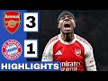 Arsenal Vs Bayern Munich 3 1 Exclusive Highlights