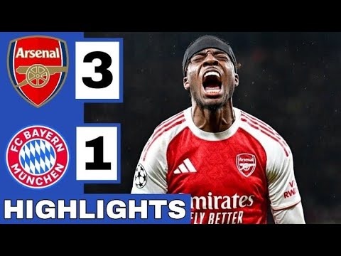 Arsenal Vs Bayern Munich 3 1 Exclusive Highlights