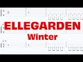 ELLEGARDEN - Winter【ギター&amp;ベースTAB譜】【練習用】【tab譜】