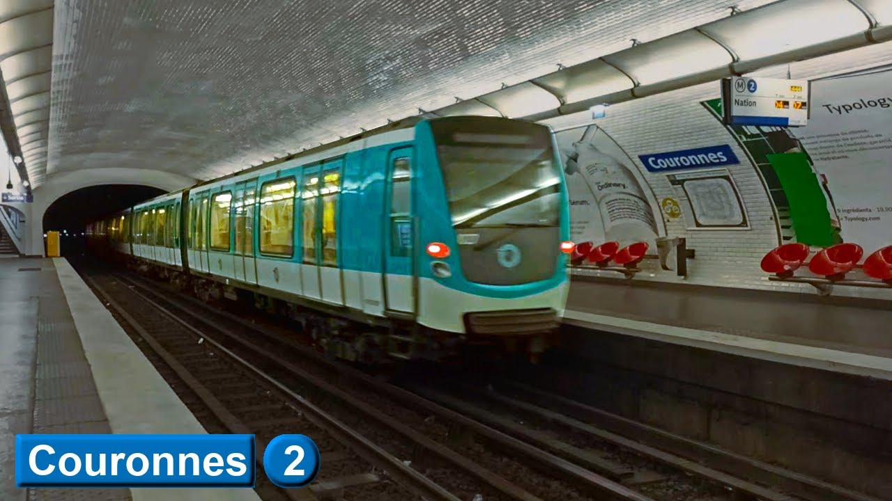 Курон | линия 2 : Парижский метрополитен ( RATP MF01 )