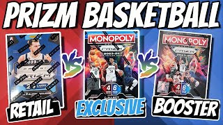 Brand New - 2023-24 Panini Exclusive Prizm Monopoly Blaster Box Battle and Review