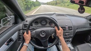 2011 Mercedes C180 Kompressor 1.6 (156 HP) - W204 POV Test Drive