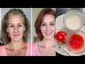 How to maintain youthful skin with tomato milk diy / Home remedy for younger looking face in 5 days