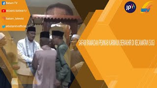 SAFARI RAMADAN PEMKAB KARIMUN BERAKHIR DI KECAMATAN SUGI