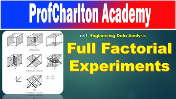 Engineering Data Analysis: Intro to Factorial Design of Experiments
