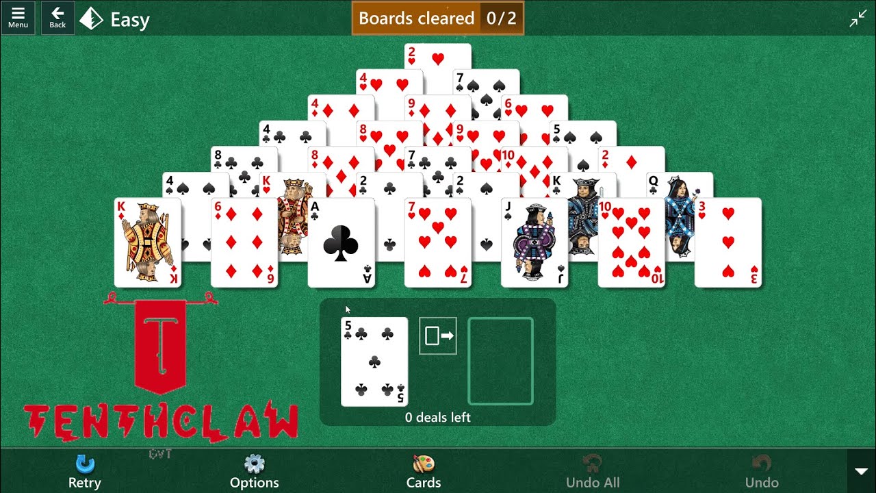 Microsoft solitaire daily challenge march 16 games microsoft youtube