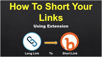 How To Short Url Link Using Extension 2021 | Tech With Nirmal