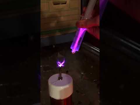 tesla coil vs a syringe