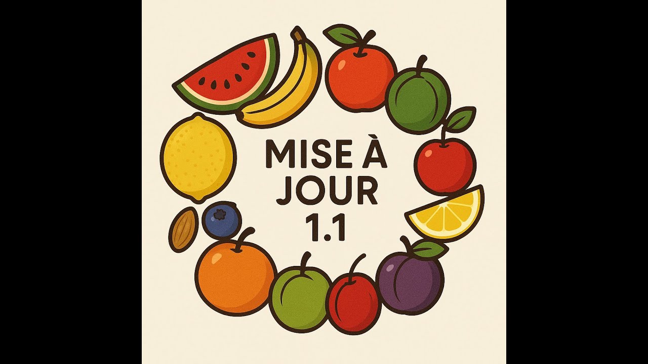 nouvelle mise a jour petit jardin de fruit 1.1